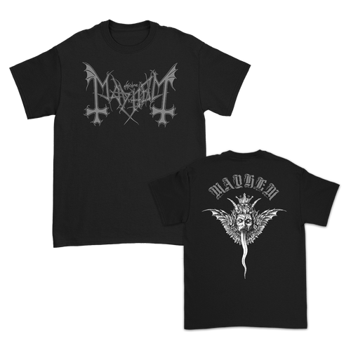 front and back of shirt on display