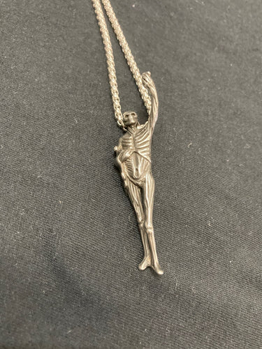 necklace on display