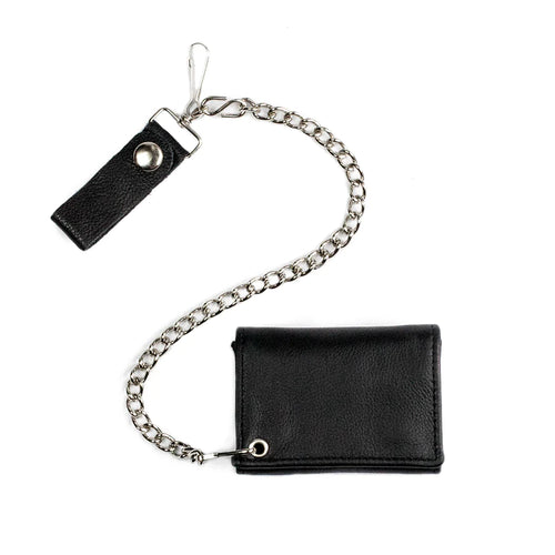 front of wallet on display