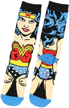 Load image into Gallery viewer, Wonder Woman full body print mid calf crew socks
