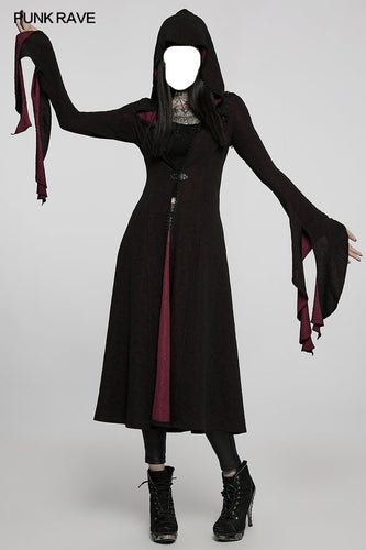 model showing front of coat