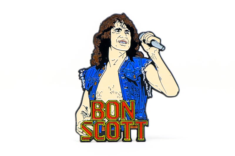 bon scott pin