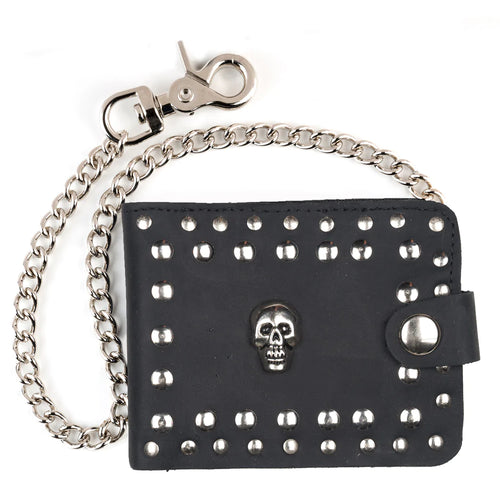 front of wallet on display