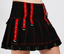 Load image into Gallery viewer, model showing side of skirt
