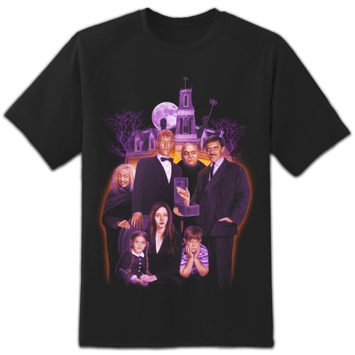 front of shirt on display