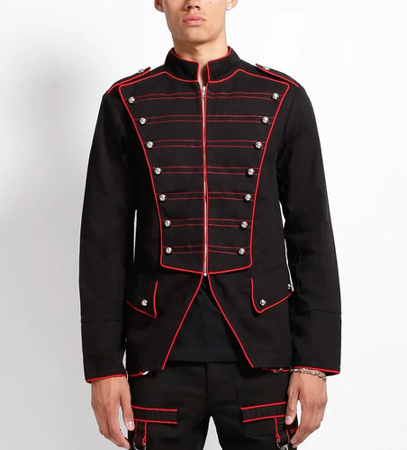 model showing front of jacket