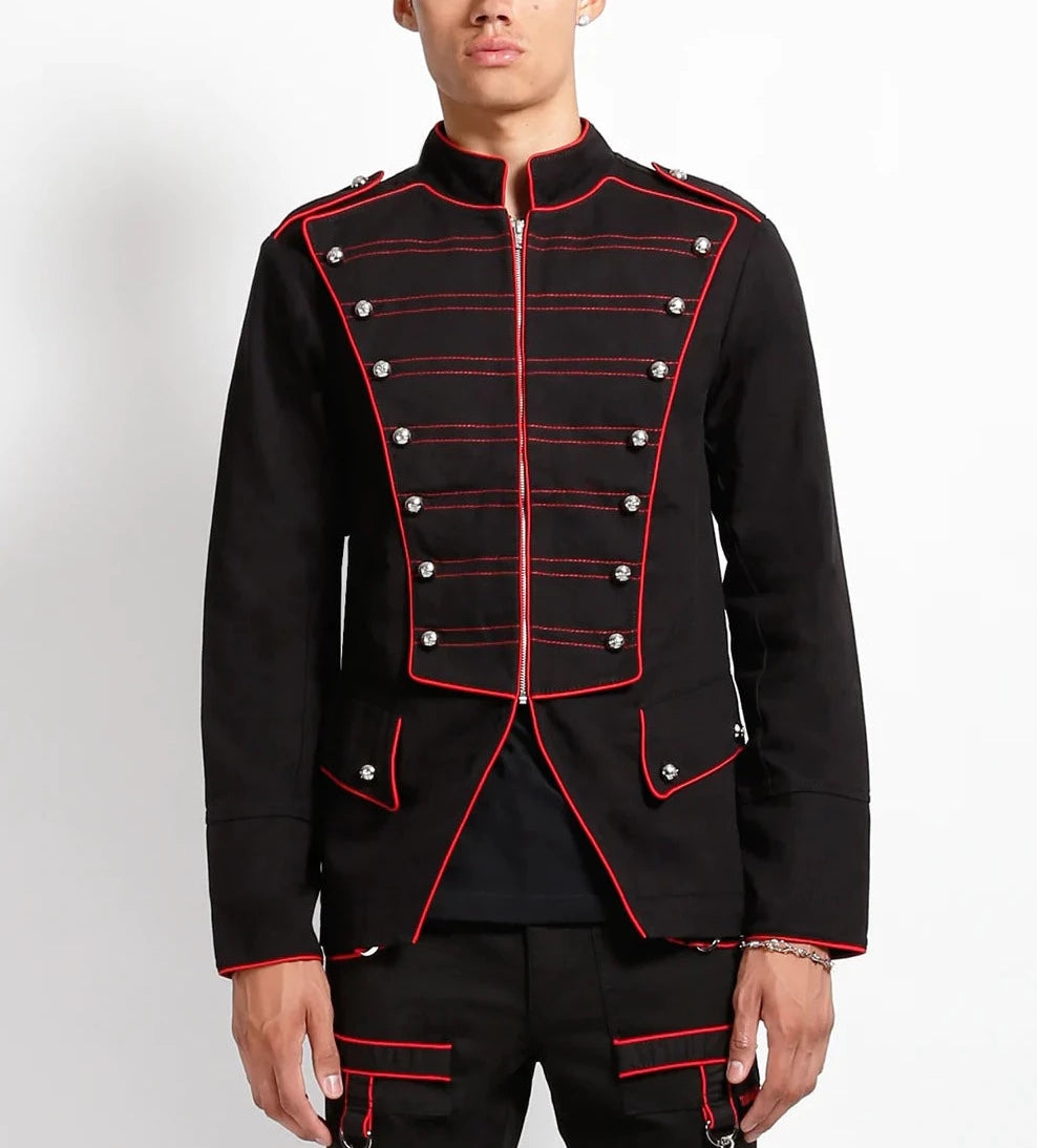 model showing front of jacket