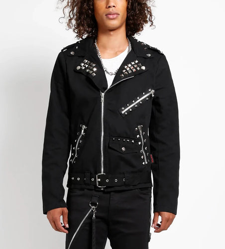 model showing front of jacket