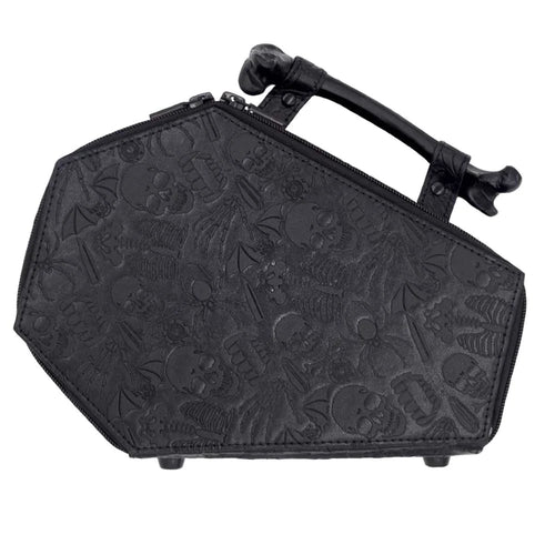 front of bag on display