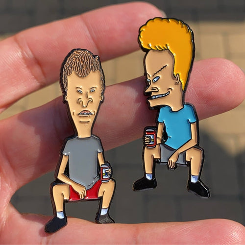 beavis and butt-head pin set