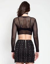 Load image into Gallery viewer, model showing back of shirt
