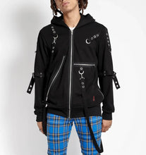 Load image into Gallery viewer, model showing front of hoodie
