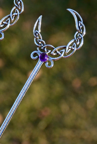 hair stick on display