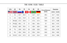 Load image into Gallery viewer, size chart
