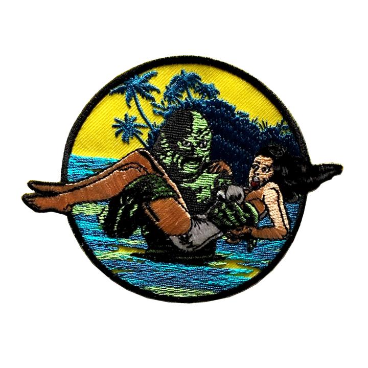 front of patch