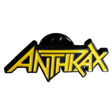 anthrax logo pin