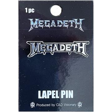 megadeth logo pin