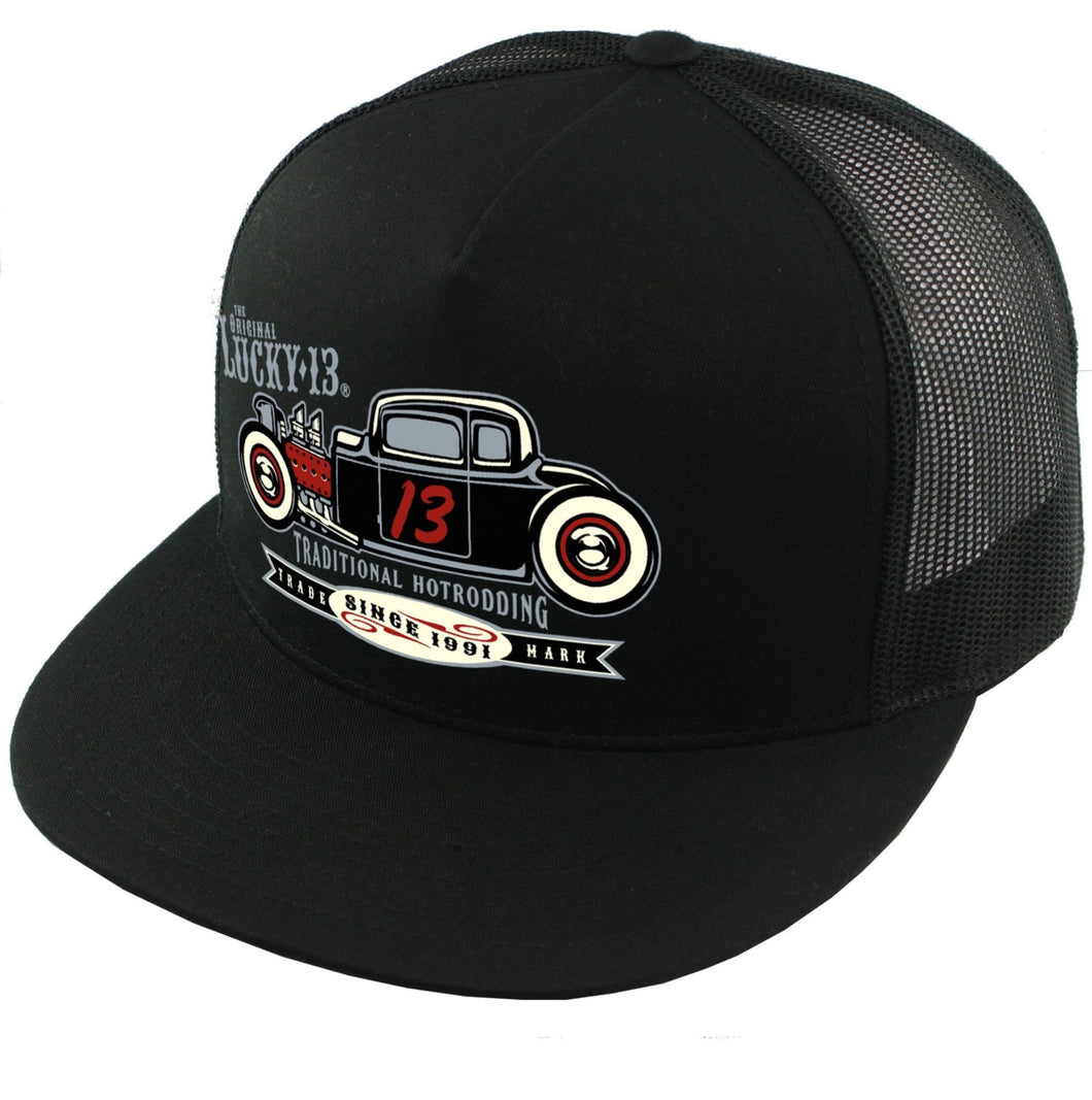 front of cap