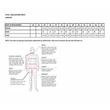 Load image into Gallery viewer, size chart
