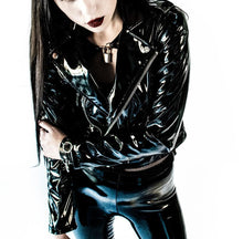 Load image into Gallery viewer, model showing front of jacket
