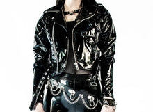 Load image into Gallery viewer, model showing front of jacket
