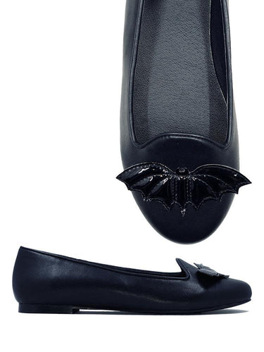 top and side of shoe