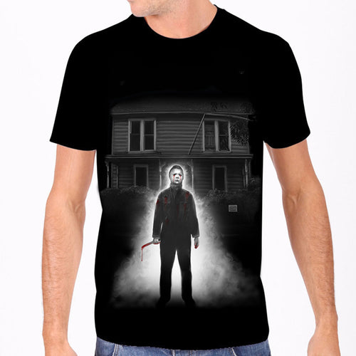 model showing front of shirt