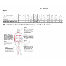 Load image into Gallery viewer, size chart
