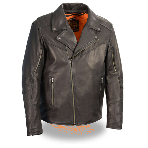 front of jacket on display