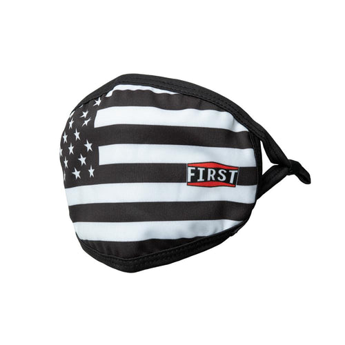 front of mask
