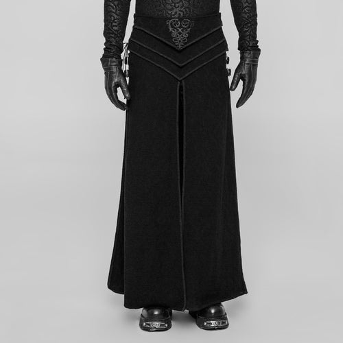 model showing front of skirt