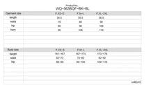 Load image into Gallery viewer, size chart
