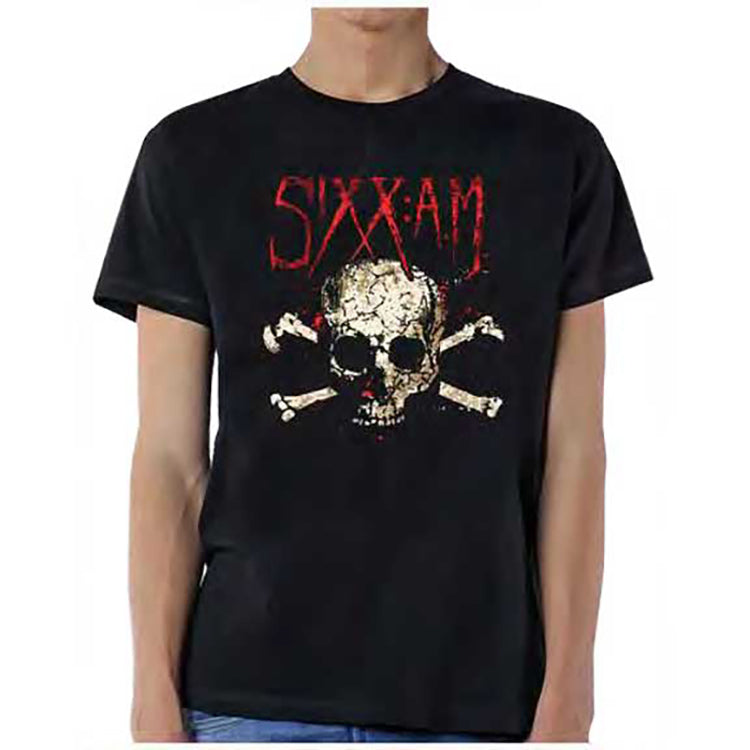 model showing front of shirt