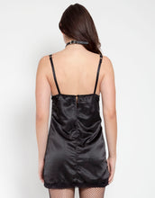 Load image into Gallery viewer, model showing back of dress
