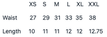 Load image into Gallery viewer, size chart
