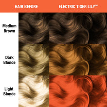 Load image into Gallery viewer, color chart showing before and after application
