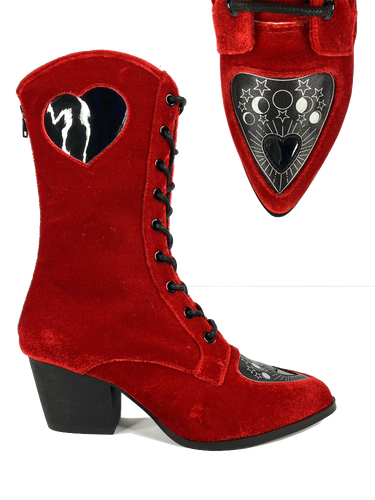 top and side of boot
