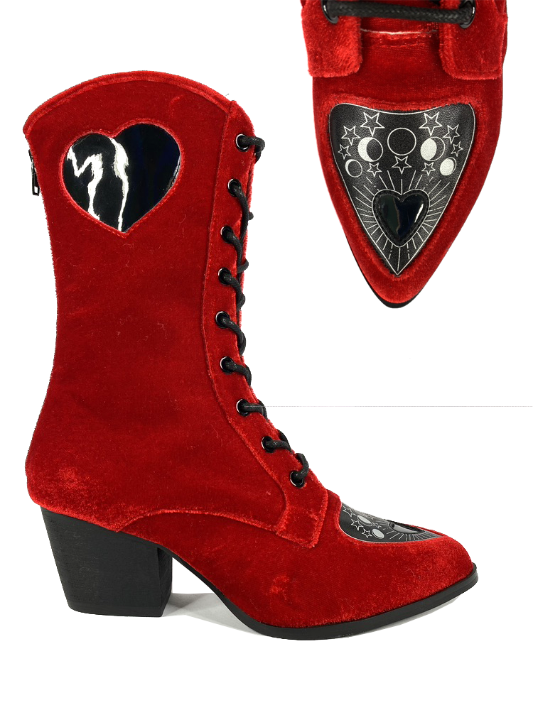 top and side of boot