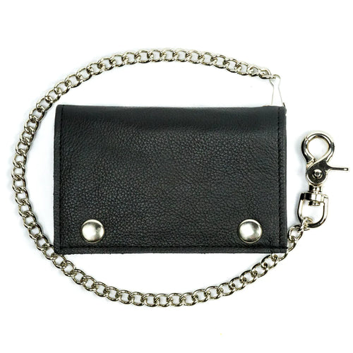 front of wallet on display