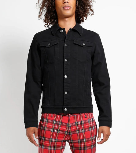 model showing front of jacket