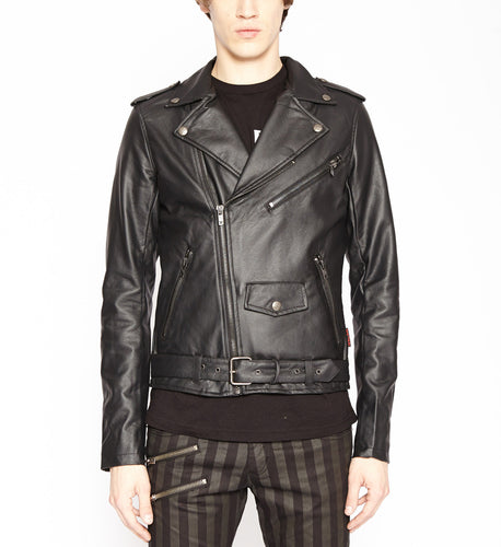 model showing front of jacket