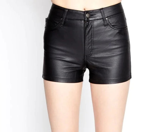 model showing front of shorts