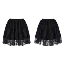 Load image into Gallery viewer, front and back of skirt on mannequin
