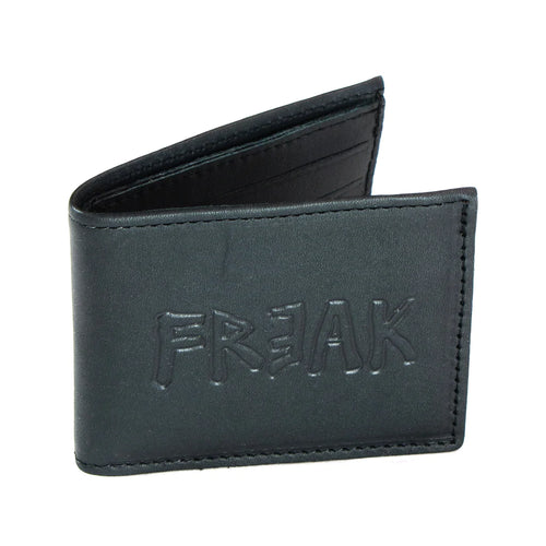 front of wallet on display