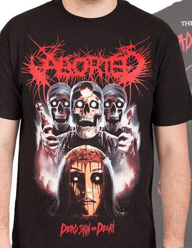 model showing front of shirt