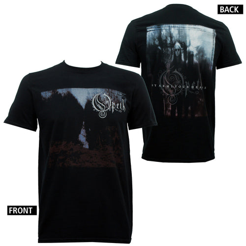 front and back of shirt on display