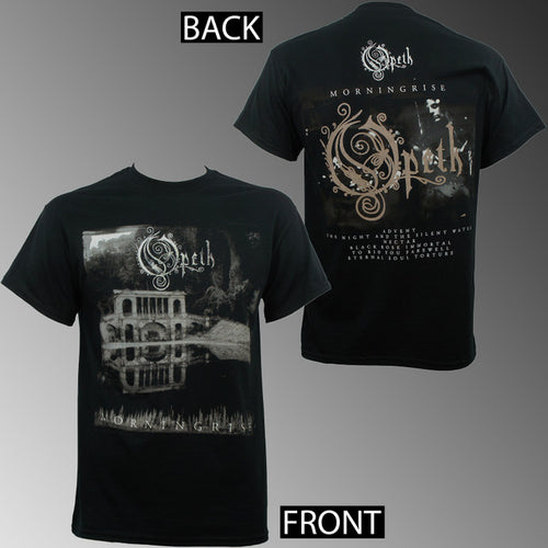 front and back of shirt on display