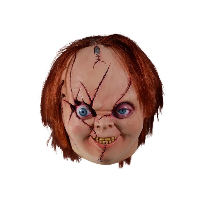 front of mask