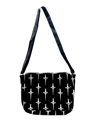 front of bag