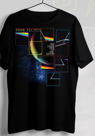 front of shirt on display